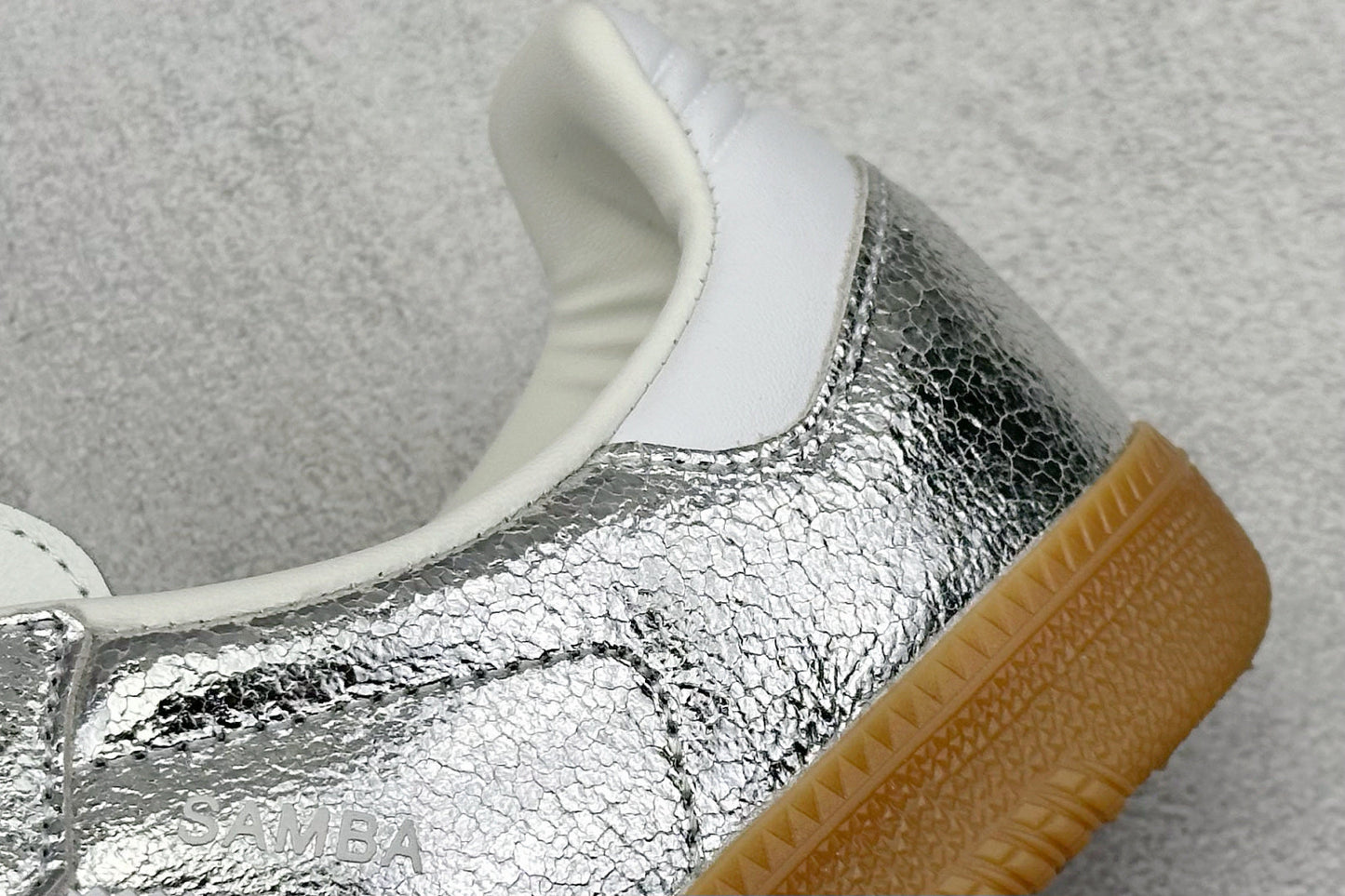 Adidas Samba Metallic Silver