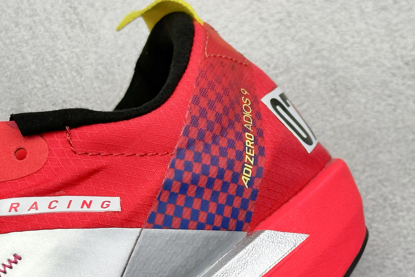 Adidas Adizero Adios 9 RED GREY ONE