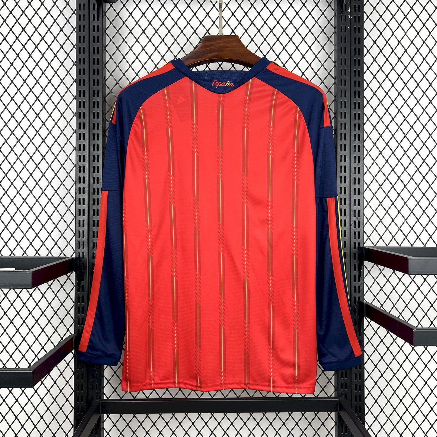 Spain 2026 World Cup Home Long Sleeve Jersey Mens