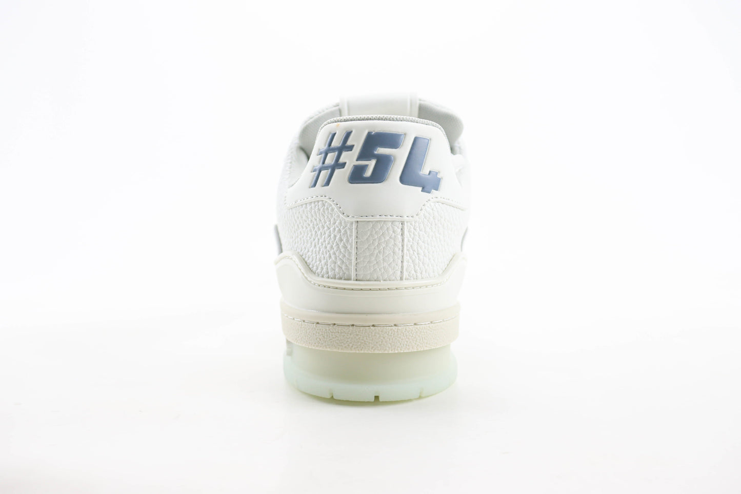 Louis Vuitton Trainer Cream White Grey Signature