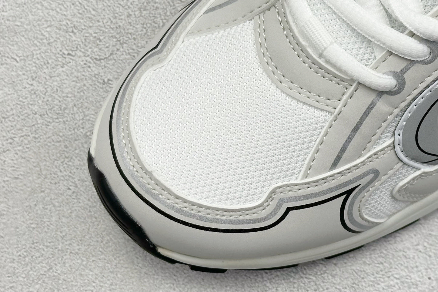 Dior B30 White Technical Mesh