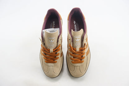 Adidas Gazelle Indoor Warm Sandstone Craft Ochre Shadow Red