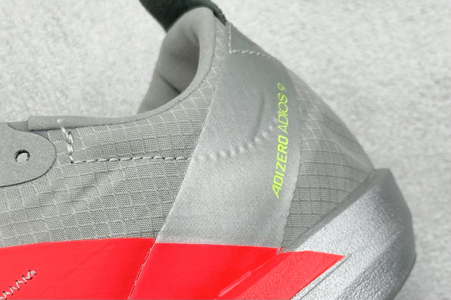 Adidas Adizero Adios 9 Silver Red