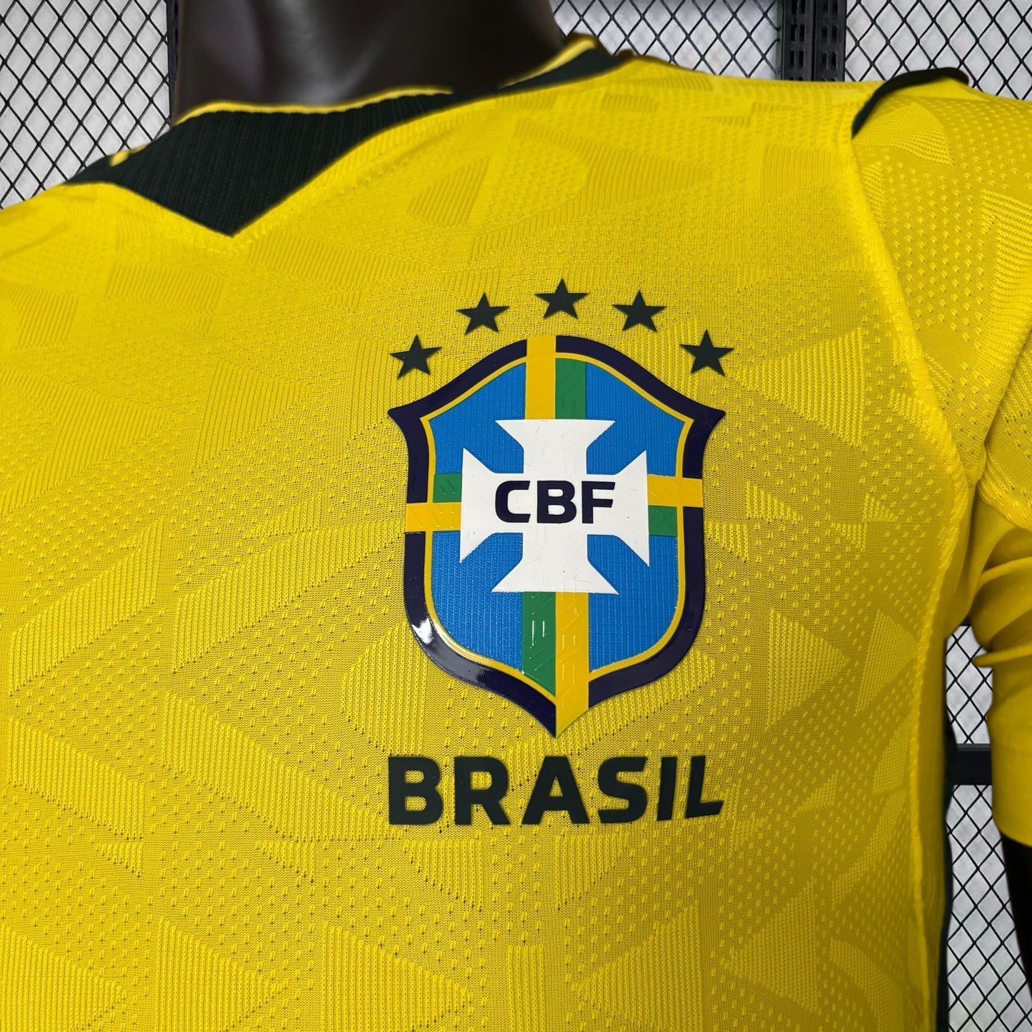 Brazil 2026 World Cup Home Long Sleeve Jersey Player Version Mens