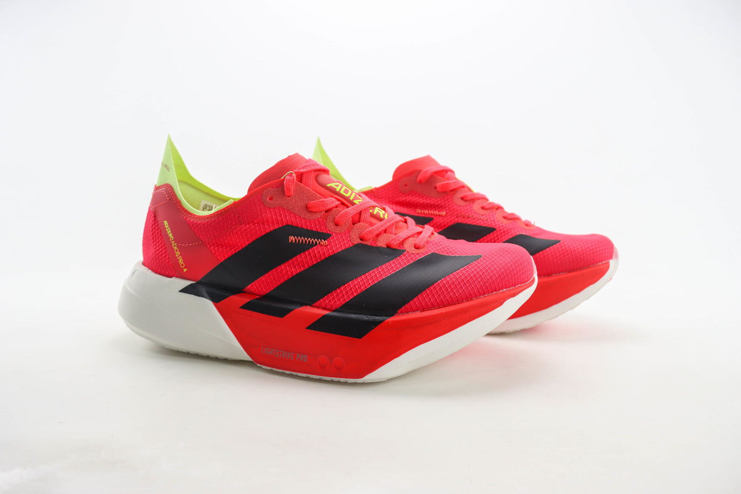 Adidas Adizero Adios Pro 4 Red Fluorescent Green