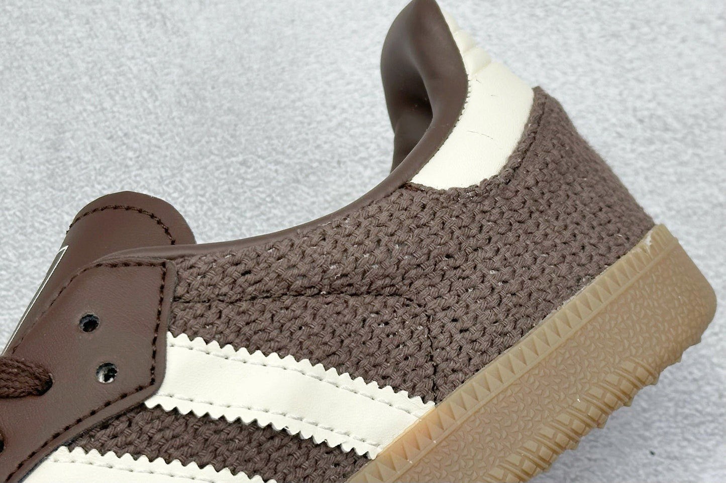 Adidas Originals Samba OG  Brown Putty Grey Gold Metallic
