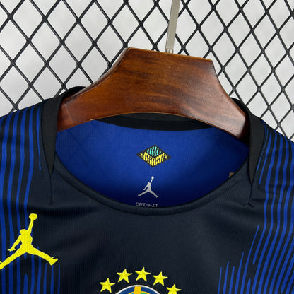 Brazil 2026 World Cup Away Long Sleeve Jersey Mens
