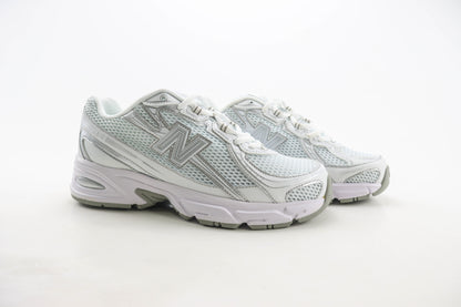 New Balance 740 Triple White Silver