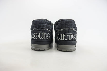 Louis Vuitton LV Trainer Black Crocodile