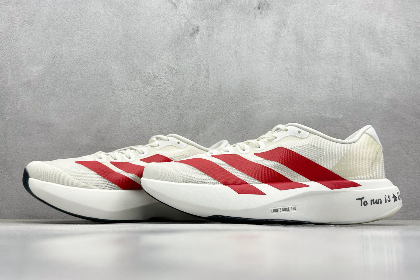 Adidas Adizero EVO SL Off White Better Scarlet