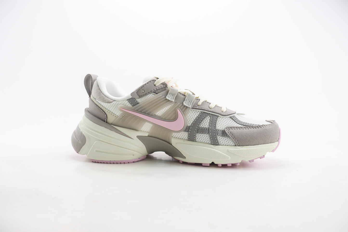 Nike V2K Run Sail Pink Foam Vast Grey