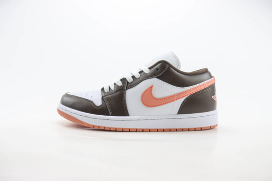 Nike Air Jordan 1 Low White Baroque Brown