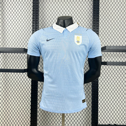 Uruguay 2026 Home Jersey Player Version Mens