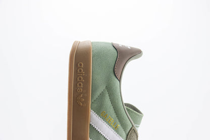 Adidas Gazelle Indoor Pebble Silver Green