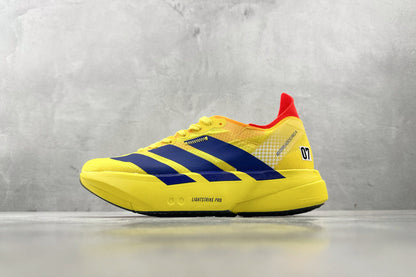 Adidas Adizero Adios Pro 4 Yellow Blue