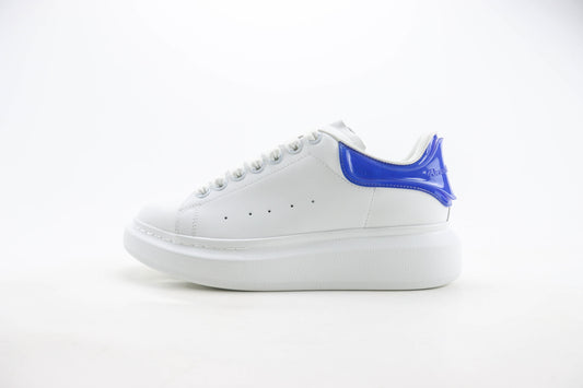 Alexander McQueen Oversized Sneaker Transparent Heel White Blue