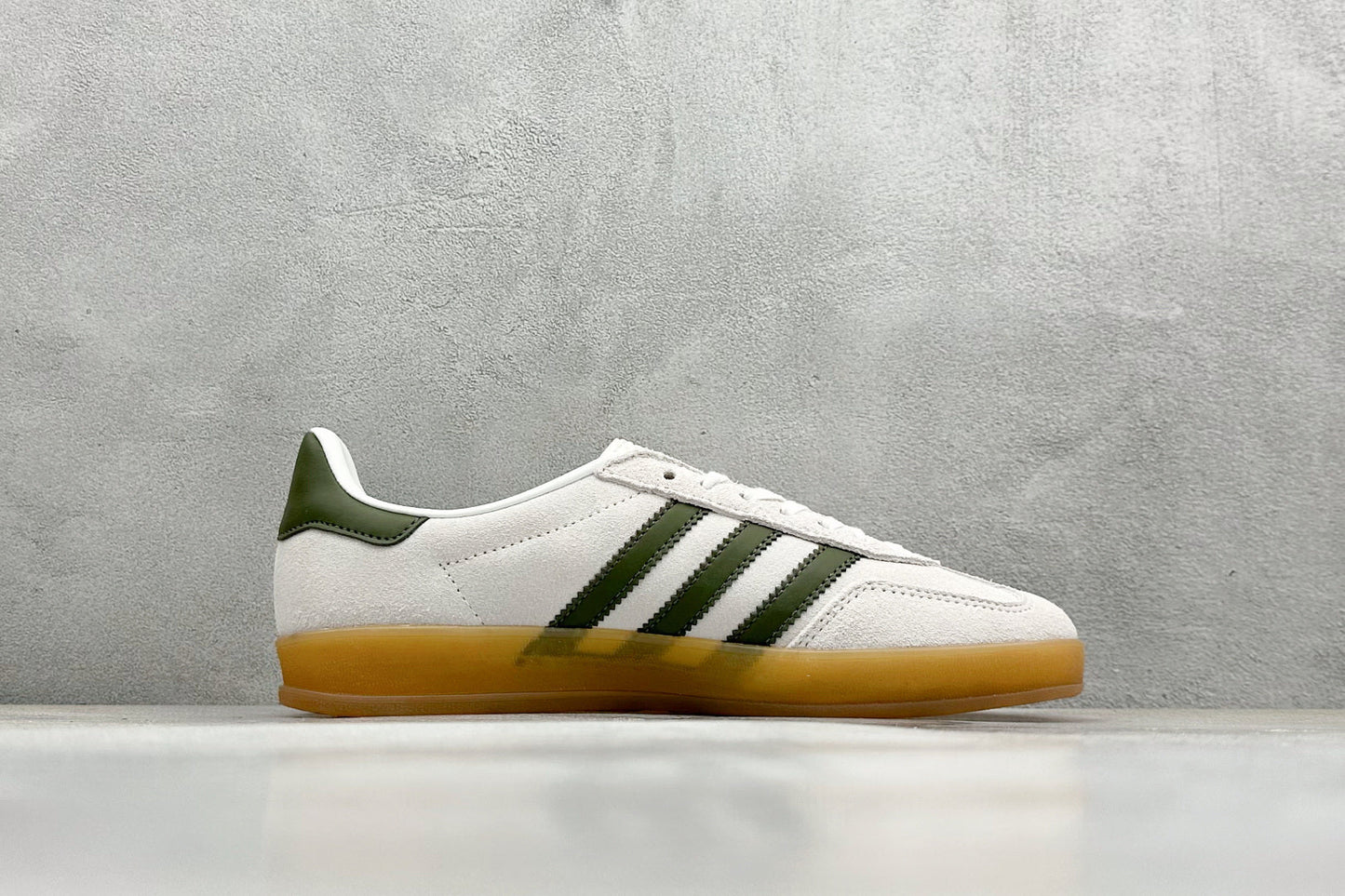 Adidas Gazelle Cream White Collegiate Green Gum