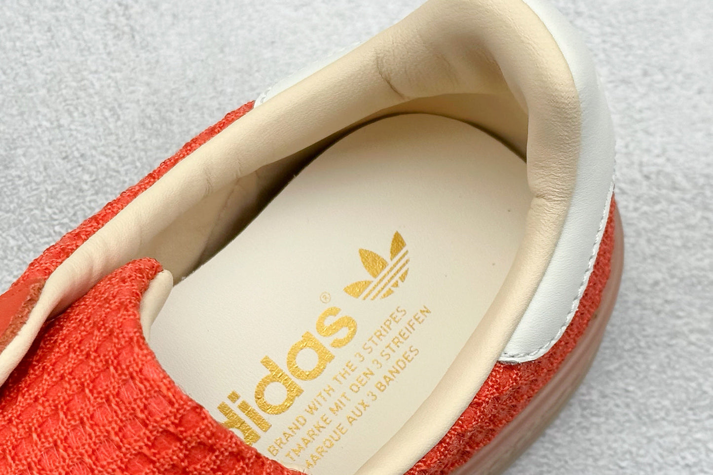 Adidas Gazelle Indoor Glory Amber Orange Off White