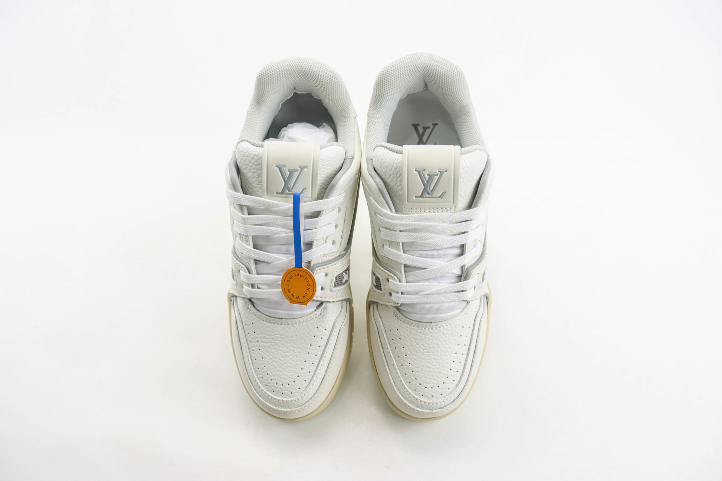 Louis Vuitton Trainer White Signature