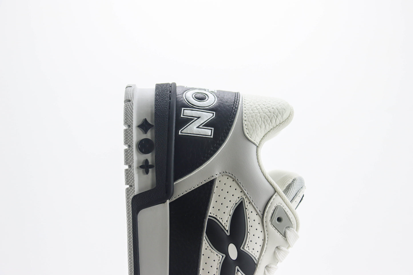 Louis Vuitton LV Trainer Black Perforated Calf Leather
