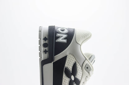 Louis Vuitton LV Trainer Black Perforated Calf Leather