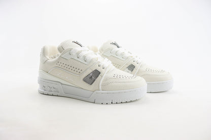 Louis Vuitton LV Trainer White Calf Leather