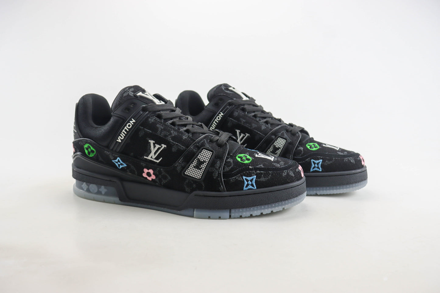 Louis Vuitton LV Trainer Takashi Murakami Black