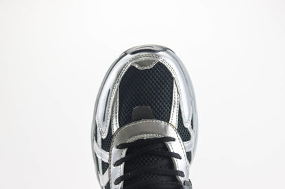 Nike V2K Run Black Metallic Silver