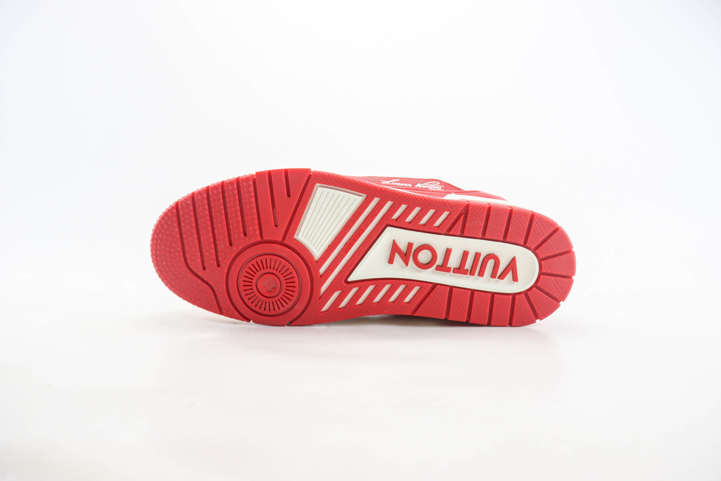 Louis Vuitton Trainer Damier Pop White and Red