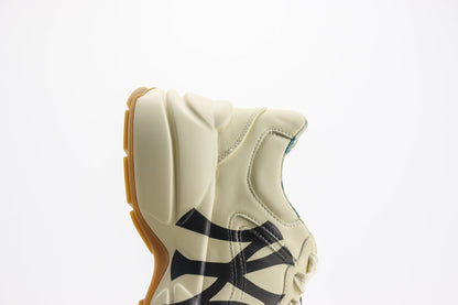 Gucci Mystic Cream Leather NY Yankees Rhyton