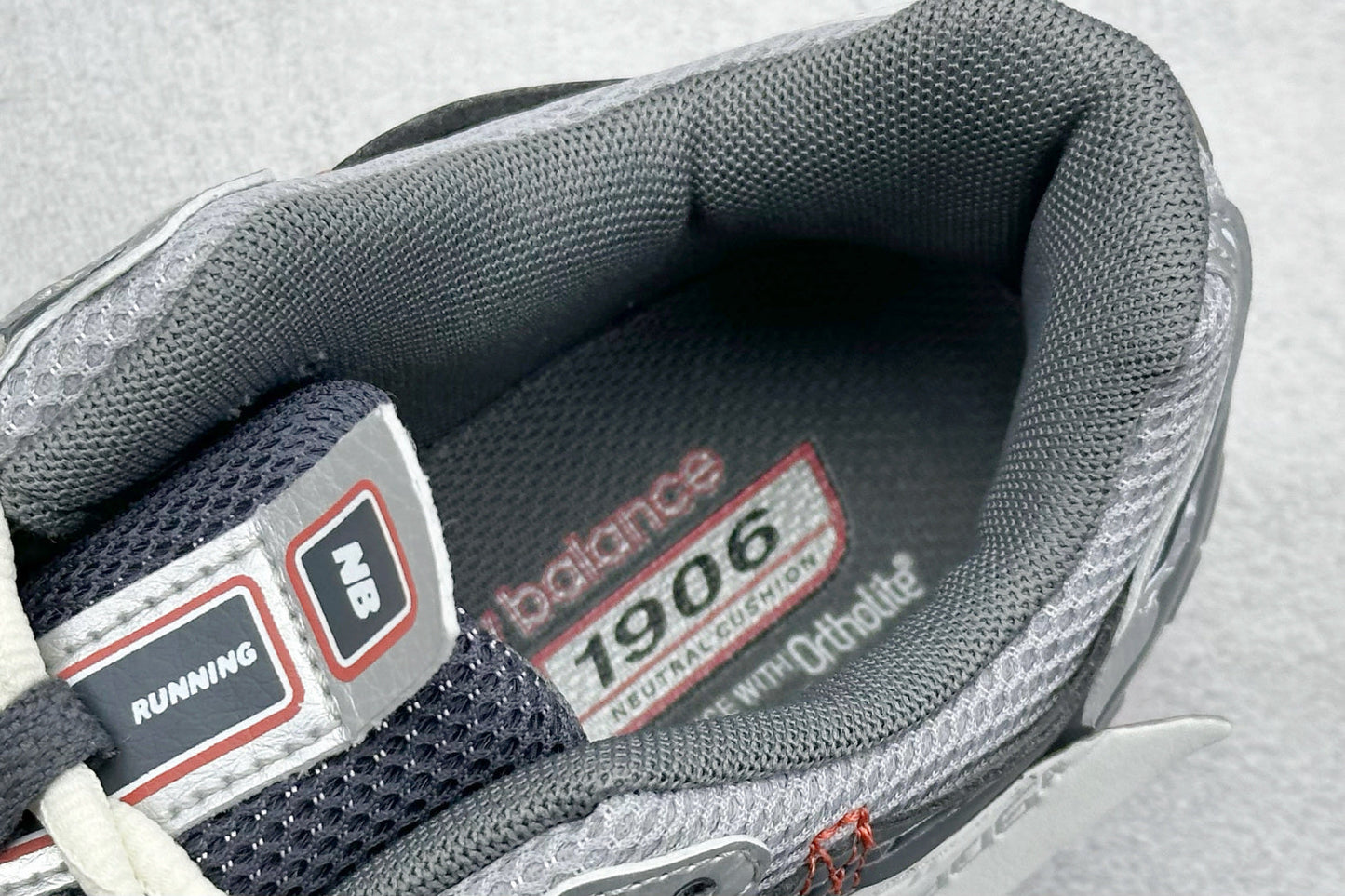 New Balance 1906A Slate Grey Drift Red