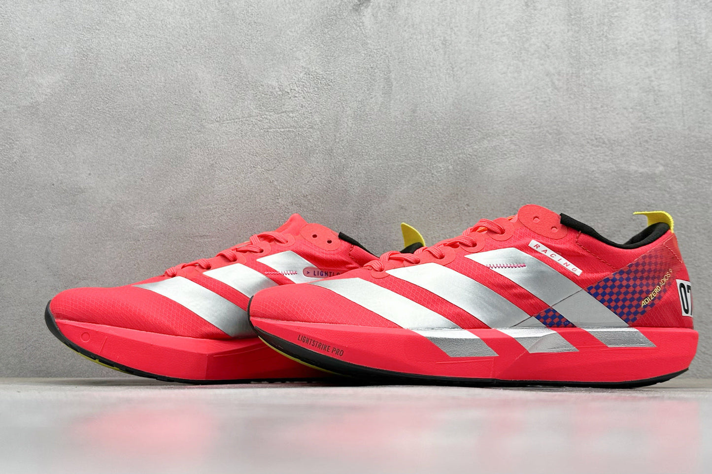 Adidas Adizero Adios 9 RED GREY ONE
