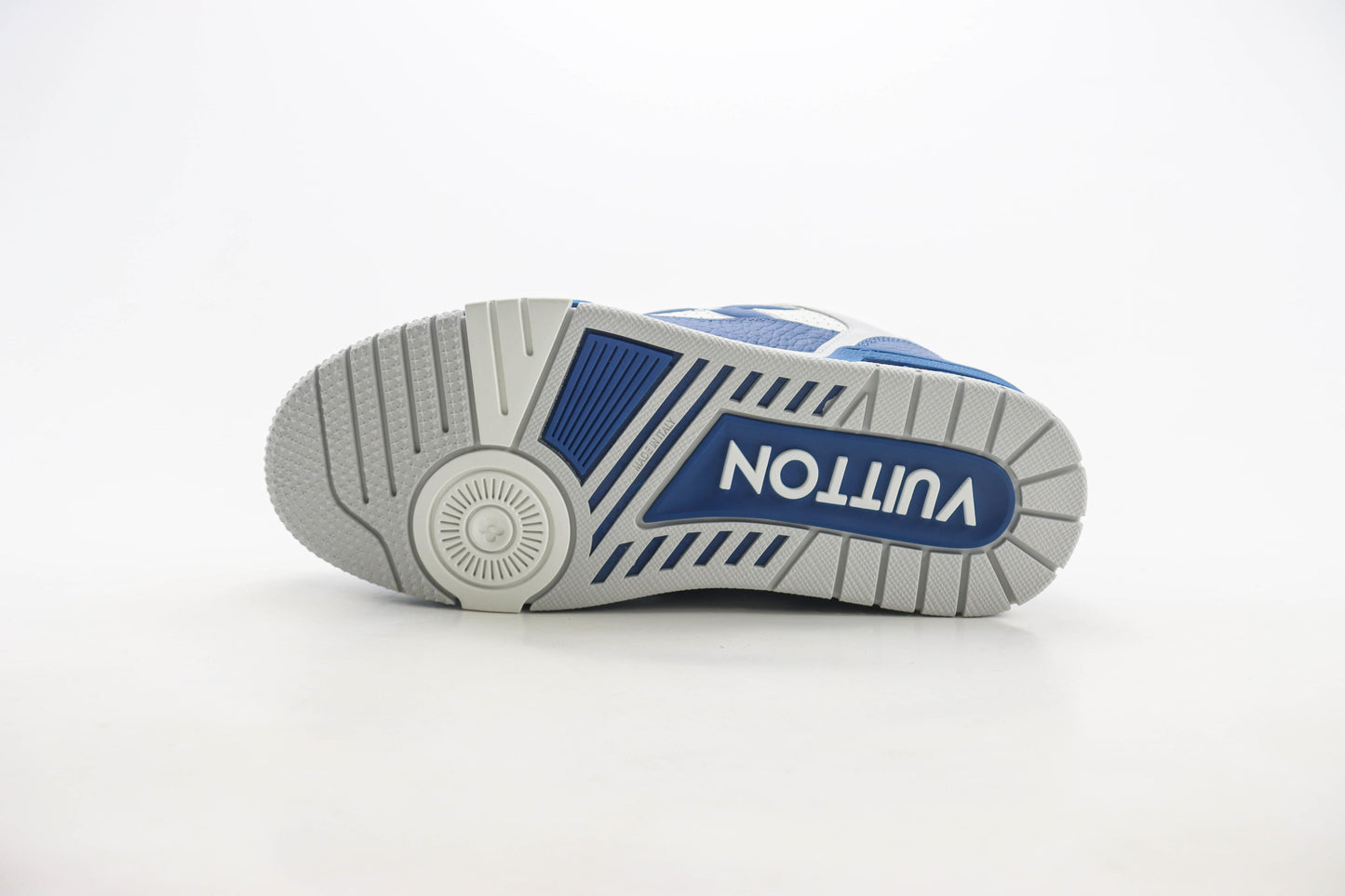 Louis Vuitton LV Trainer Blue Perforated Calf Leather