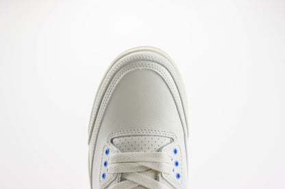 Nike Air Jordan 3 Retro Lucky Shorts Smmt Wht Hydrogen Blue