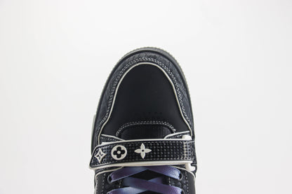 Louis Vuitton LV Trainer Black Crocodile