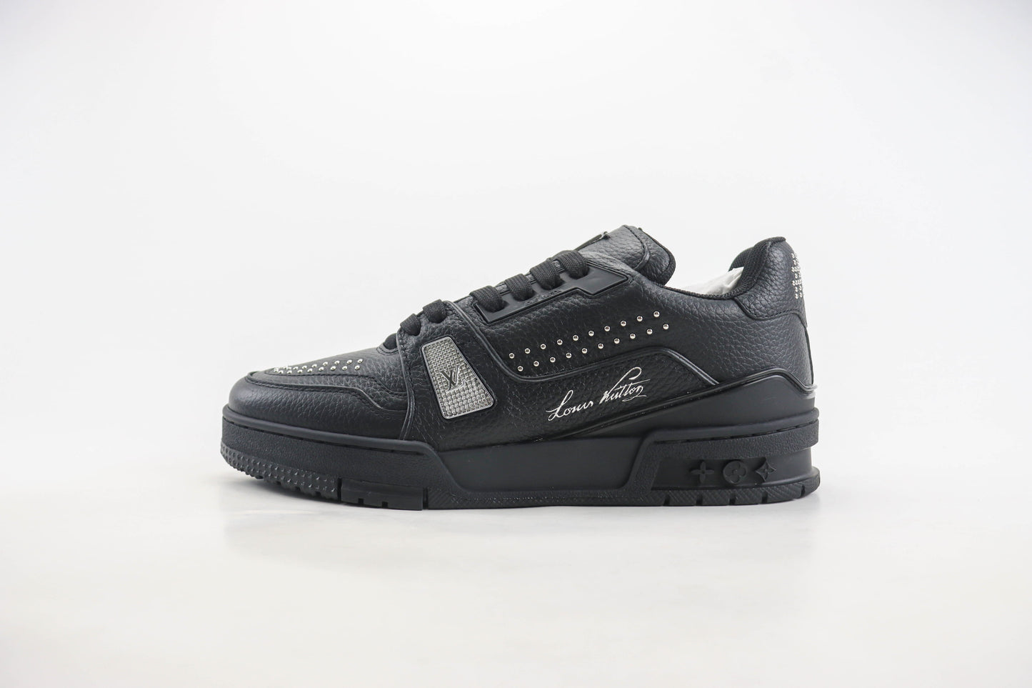 Louis Vuitton LV Trainer Black Calf Leather