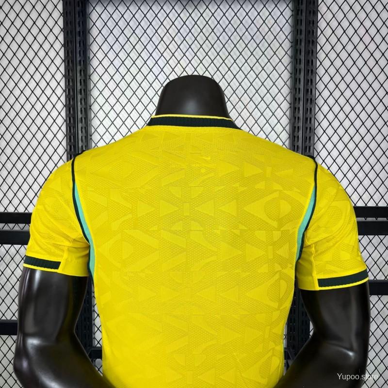 2026 Player Version Mens Brazil World Cup Home Jersey