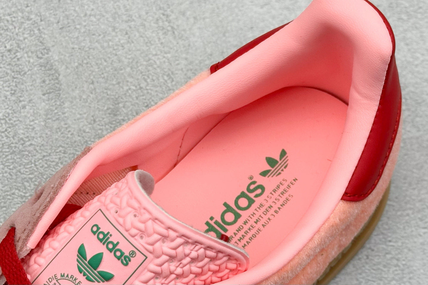 Adidas Gazelle Indoor Court Green Glow Pink Gum