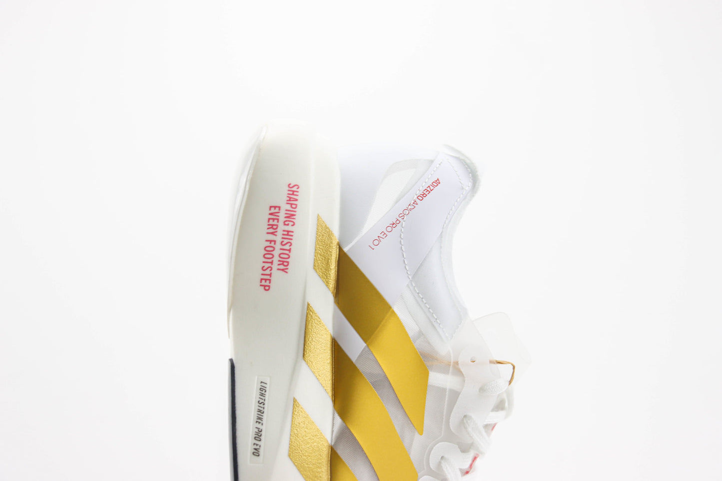 Adidas Adizero Adios Pro Evo 1 Gold White