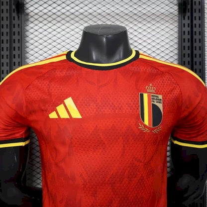 Belgium 2026 World Cup Home Jersey Player Version Mens