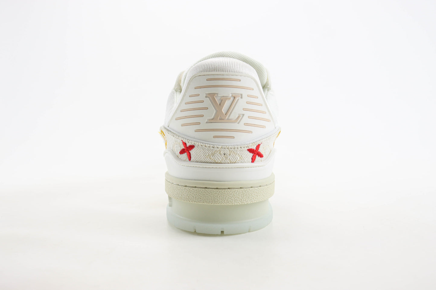 Louis Vuitton LV Trainer Takashi Murakami White