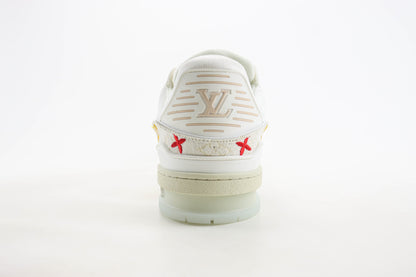 Louis Vuitton LV Trainer Takashi Murakami White
