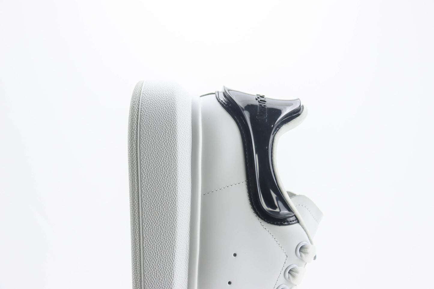 Alexander McQueen Oversized Sneaker Transparent Heel Black