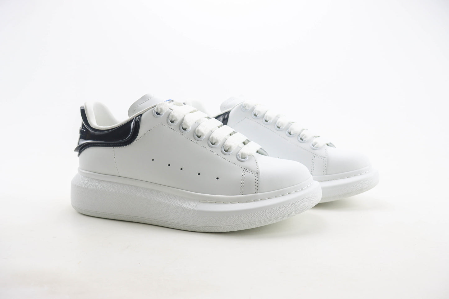 Alexander McQueen Oversized Sneaker Transparent Heel Black