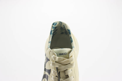 Gucci Mystic Cream Leather NY Yankees Rhyton