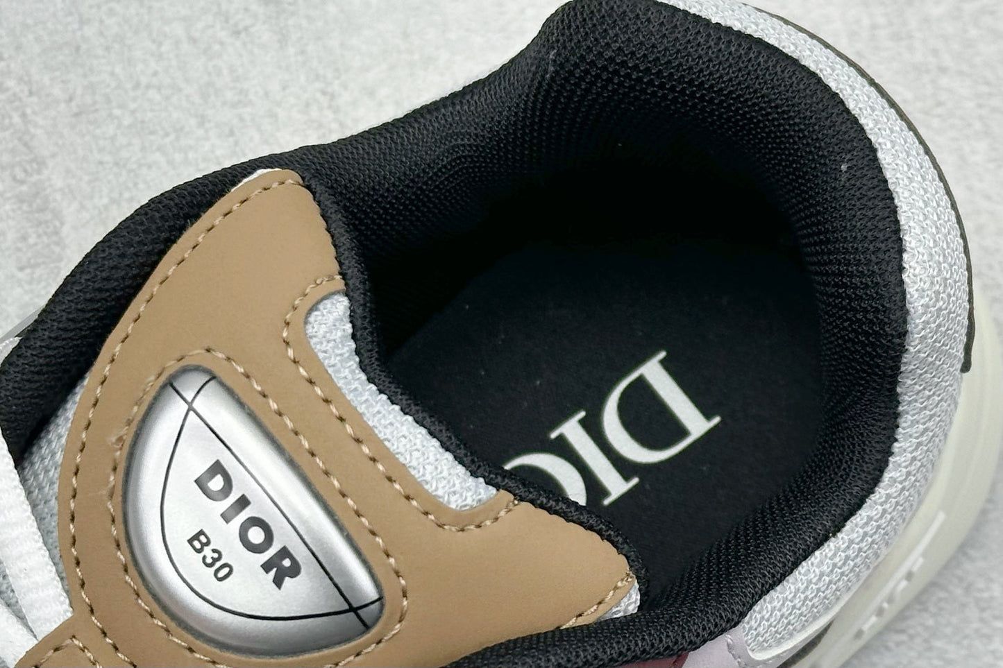Dior B30 White Brown Beige