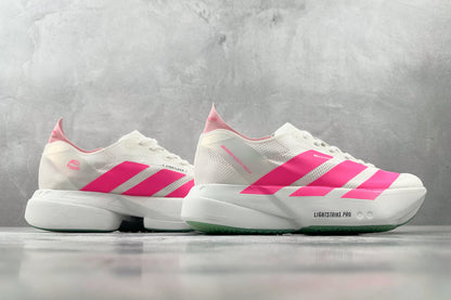 Adidas Adizero Adios Pro 4 White Pink