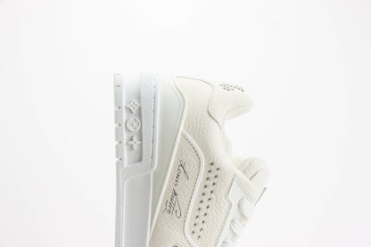 Louis Vuitton LV Trainer White Calf Leather
