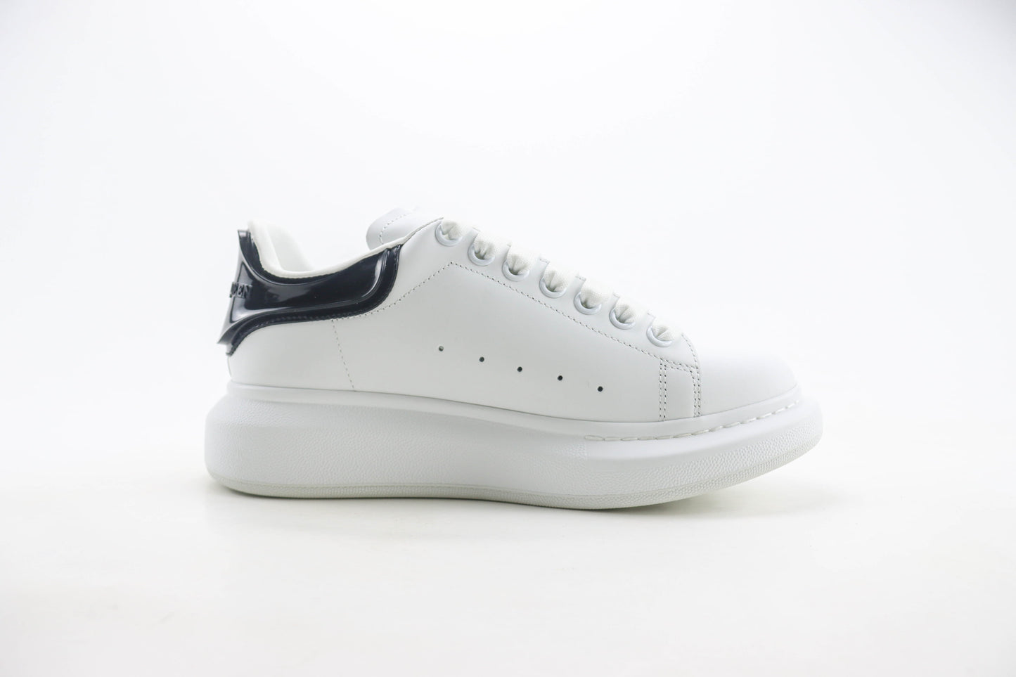 Alexander McQueen Oversized Sneaker Transparent Heel Black