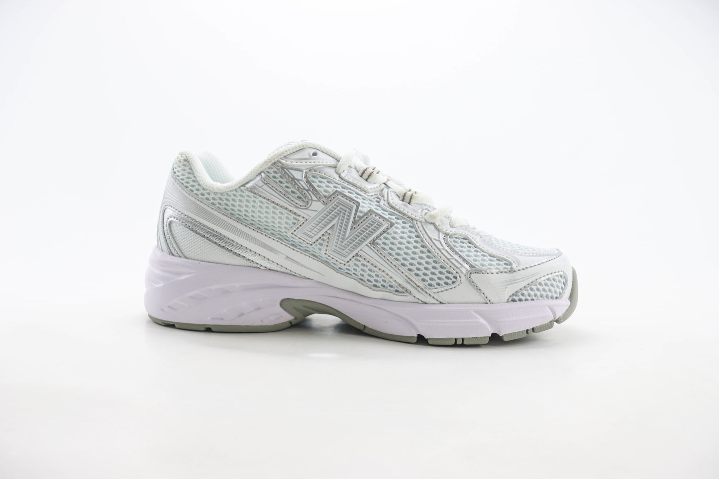 New Balance 740 Triple White Silver